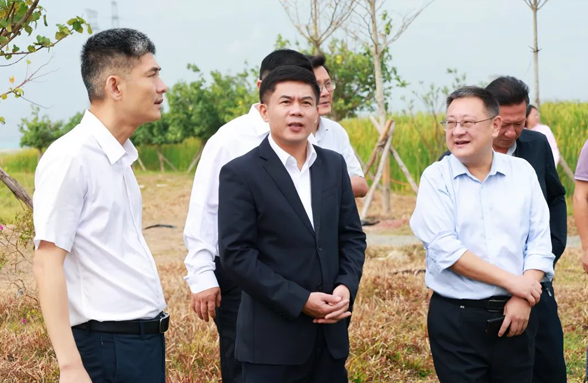 海南省水务厅调研乐东佛罗溪示范项目